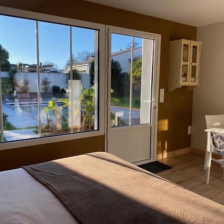 Maison M, Chambre Privee Acces Jardin Piscine Et Jacuzzi Pres De La Rochelle Λα Ροσέλ Δωμάτιο φωτογραφία